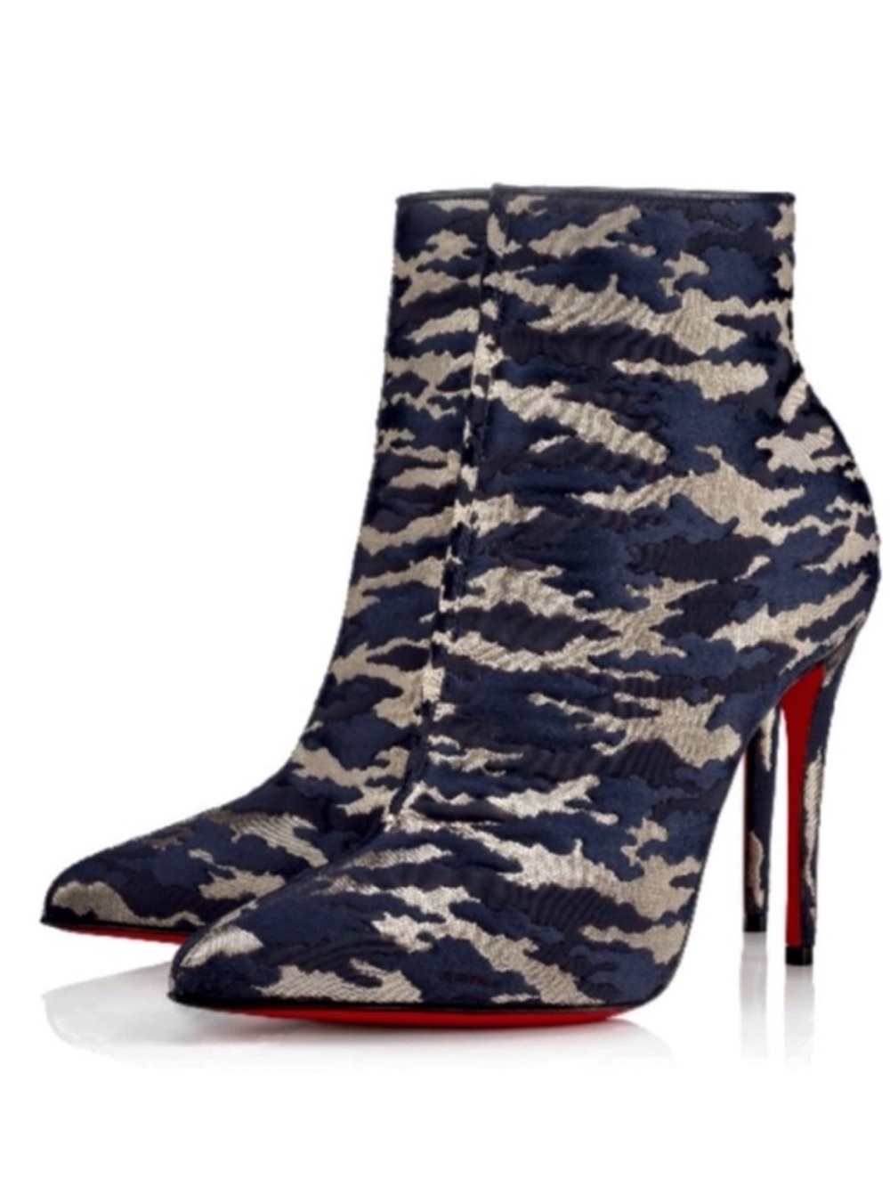 Christian Louboutin Kate camo booties